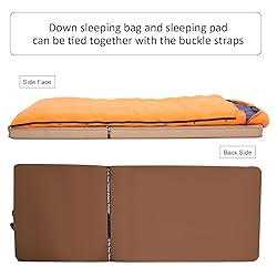 OMVMO 0 Degrees F 800 Fill Power Down Sleeping Bag