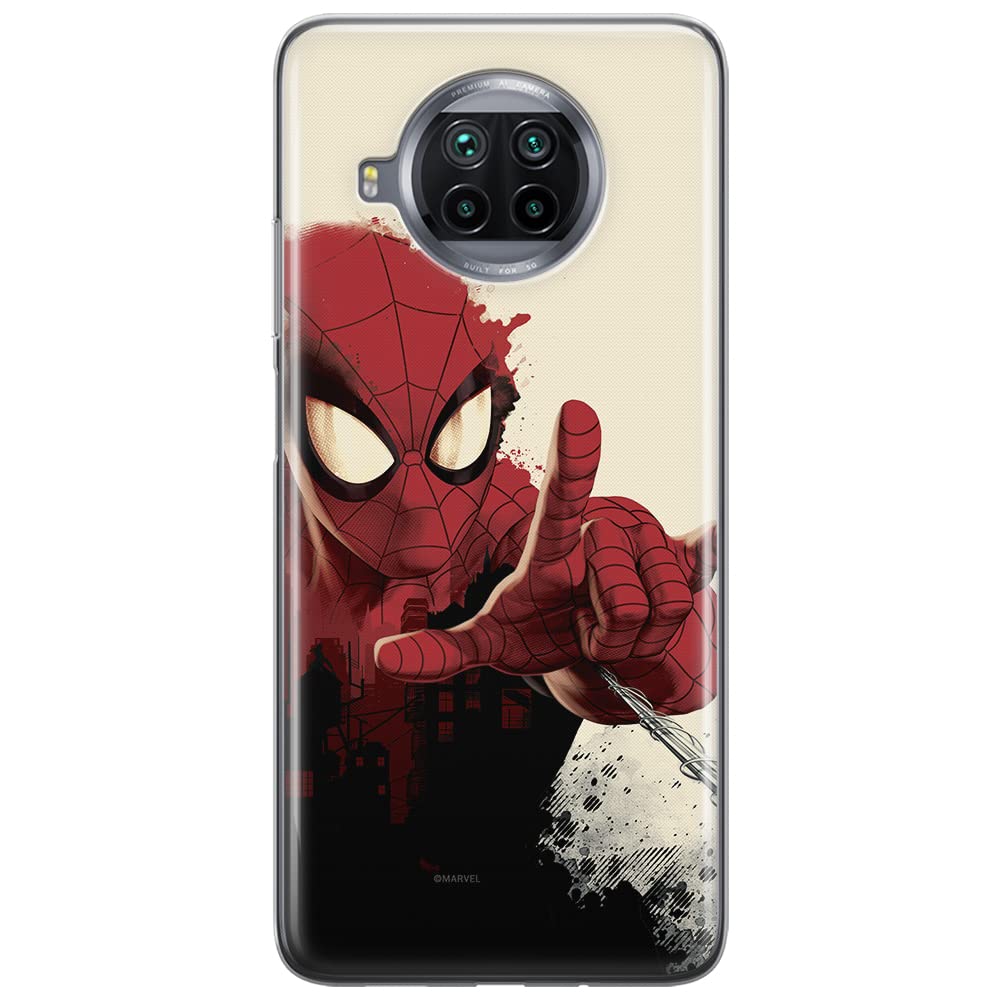 ERT GROUP mobile phone case for Xiaomi MI 10T LITE/REDMI NOTE 9 PRO 5G original and officially Licensed Marvel pattern Spider Man 006 adapted to the shape of the mobile phone, case made of TPU — image 1