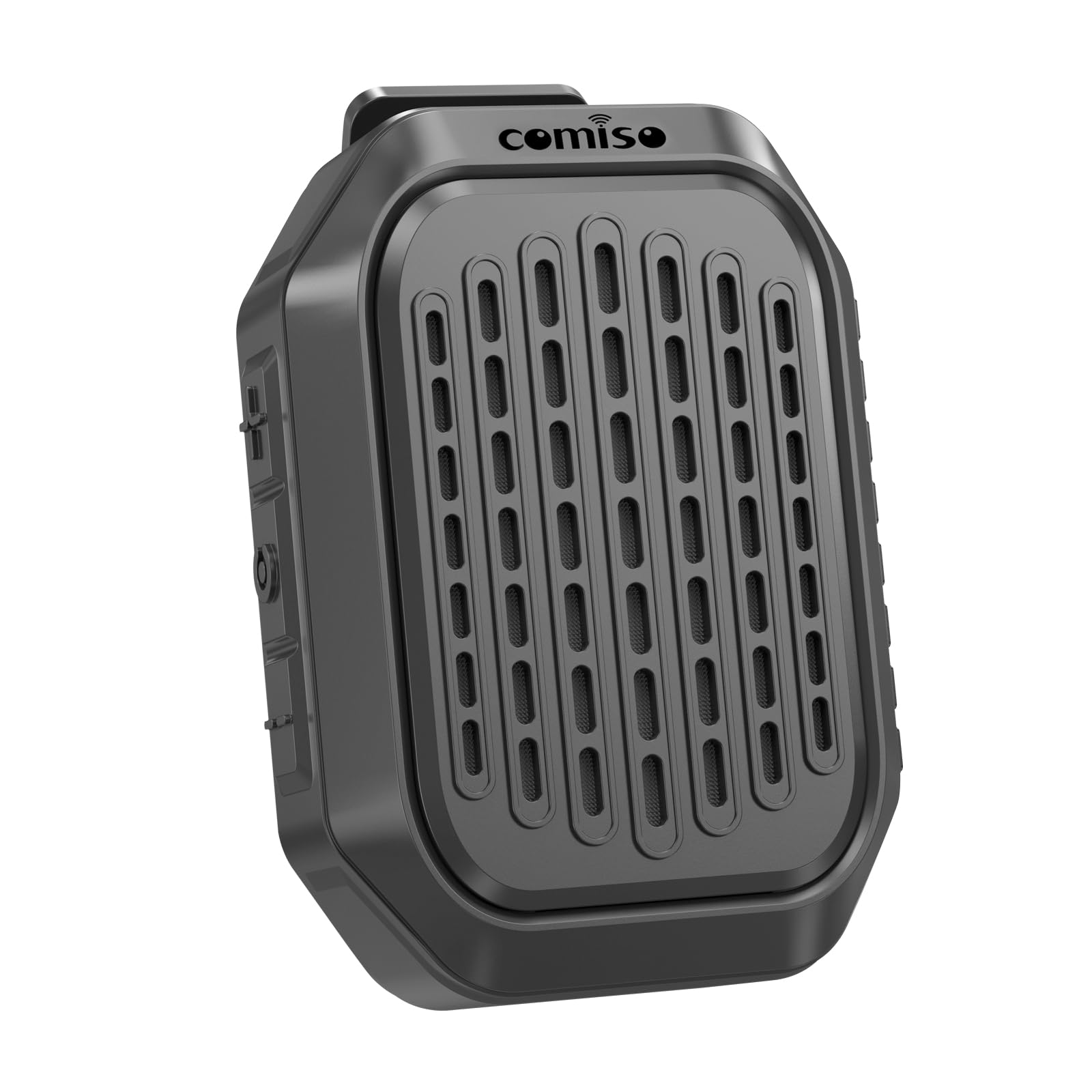 Photo 1 of comiso Wearable Bluetooth Speakers, Clip-On Portable Mini Bluetooth Speaker with Built-in Mic for Hands-Free Music and Calls, Waterproof Up to 10 Hours Playtime, Small Wearable Clip On (Non-Magnetic)