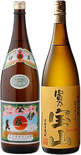 Amazon Co Jp 芋焼酎 鹿児島県 甲斐商店 西酒造 25度 伊佐美 富乃宝山 1 8l 2本セット 食品 飲料 お酒