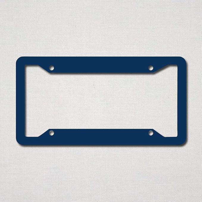 DKISEE Aluminum License Plate Frame Metal Auto License