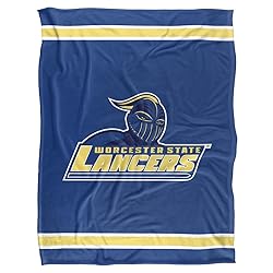 Worcester State Blanket, 60"x80" Primary Logo Silky