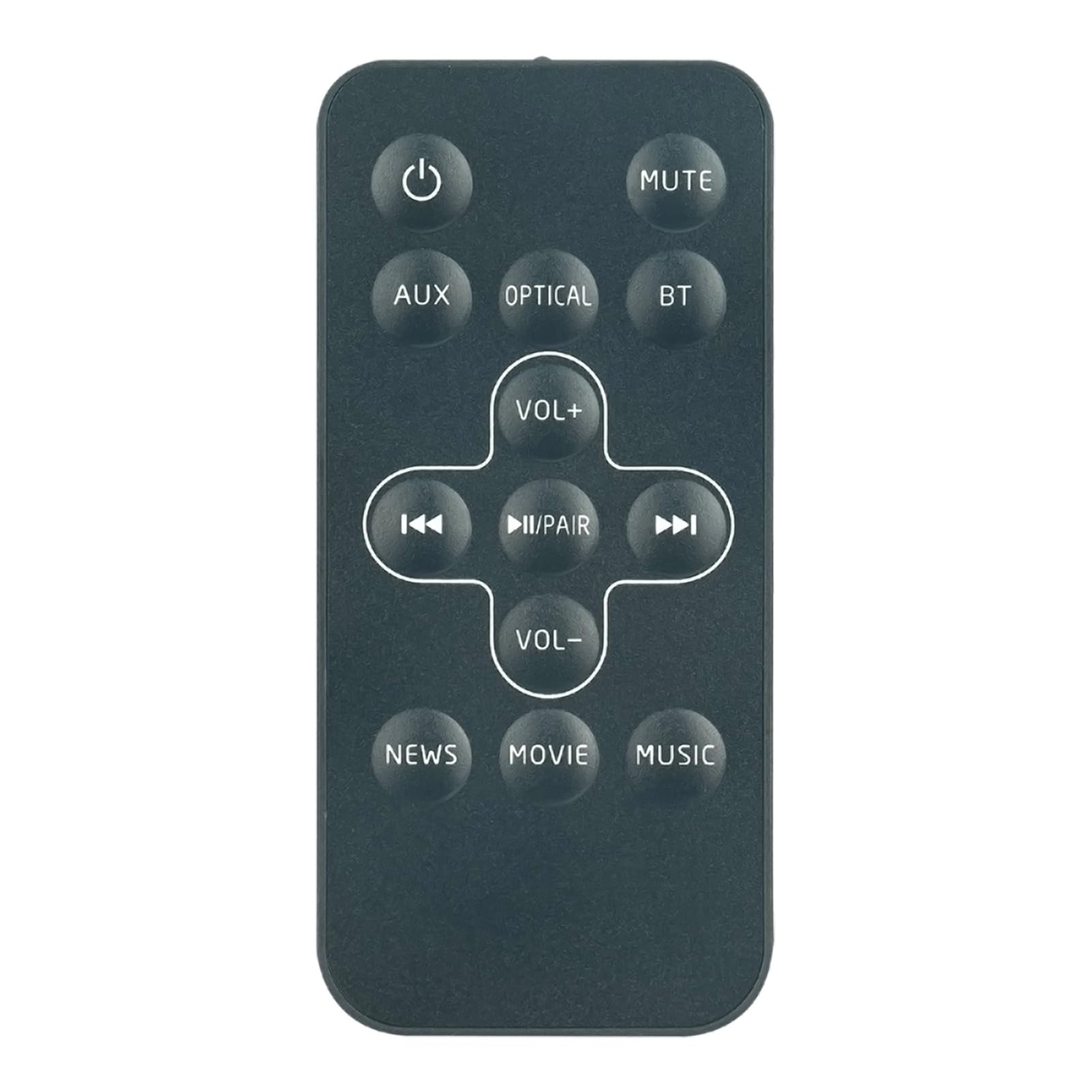 VINABTY Replacement Remote Control Compatible with Kruger Matz Soundbar System KM0543 KM0544.1