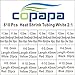 Copapa 610 pcs 2:1 Heat Shrink Tube 6 Colors 10 Sizes Tubing Set Combo Assorted Sleeving Wrap Cable Wire Kit for DIY Kit - 2:1 Shrink Ratio (610CS)