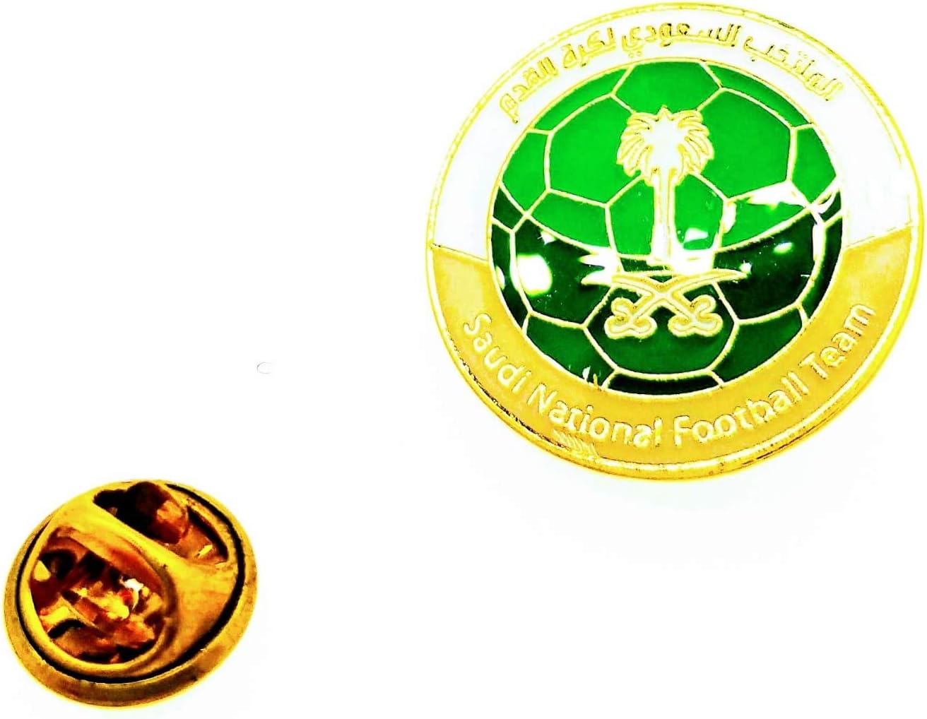 Saudi Arabia Football Selection Crest Lapel Pin 25mm