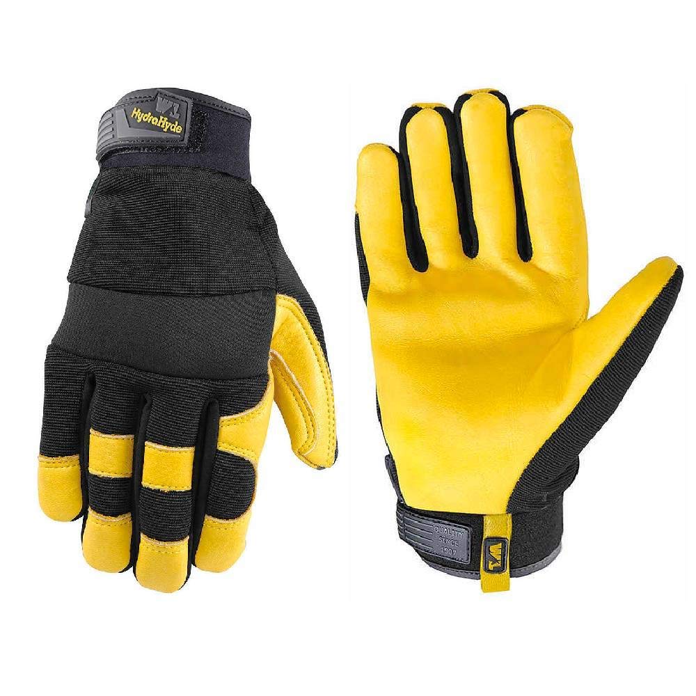 Photo 1 of **** ONLY 1*** 3 Pack Leather Work Gloves (hydrahyde) WelllsLamont size Large