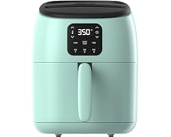 Dash Tasti-Crisp™ Digital Air Fryer with AirCrisp® Technology, Custom Presets, Temperature Control, and Auto Shut Off Feature