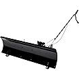 Agri-Fab LBD48D 48 Inch Front Mount Universal Snow Plow Blade; Fits many Lawn and Garden Riding Lawn Mowers/Tractors