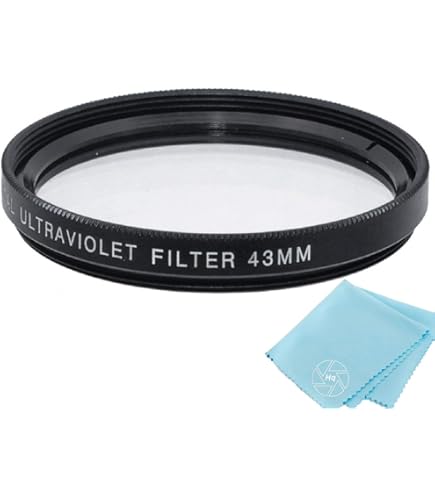 Amazon.com : 43mm 3 Piece Filter Kit (UV-CPL-FLD) for Canon RF
