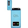Habit Control Cellphone Lock Box - Timer Locked Box for Self-Discipline, Portable Time Phone Safe Lock for iPhone and Android Mobile Phones, Lockbox for Cell Phones to Reduce Screen Time (Blue)