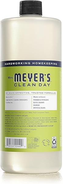 MRS. MEYER’S CLEAN DAY MULTI-SURFACE EVERYDAY CONCENTRATE, LEMON VERBENA SCENT, 32 FL OZ BOTTLE