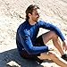 Vapor Apparel Men's Outdoor UPF 50+ Long Sleeve T-Shirt, UV Sun Protection for Fishing, Running, Hiking, XL, Navy
