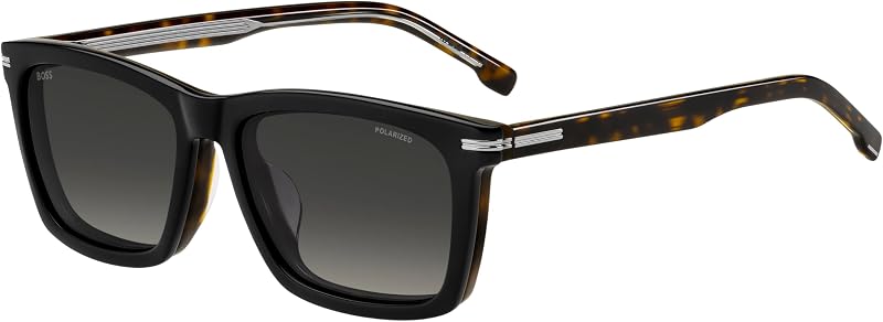 Óculos de sol 1726/G/CS COM PRENDAS PRETAS HAVANA/PRETO TRANSPARENTE/CINZENTO 55/17/145 homens