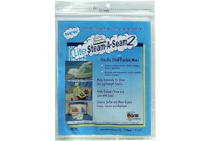 THE WARM COMPANY NT895 Lite Steam a Seam 2, Five Sheets 9 X 12 Inches