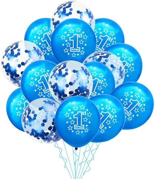 1 year birthday balloons