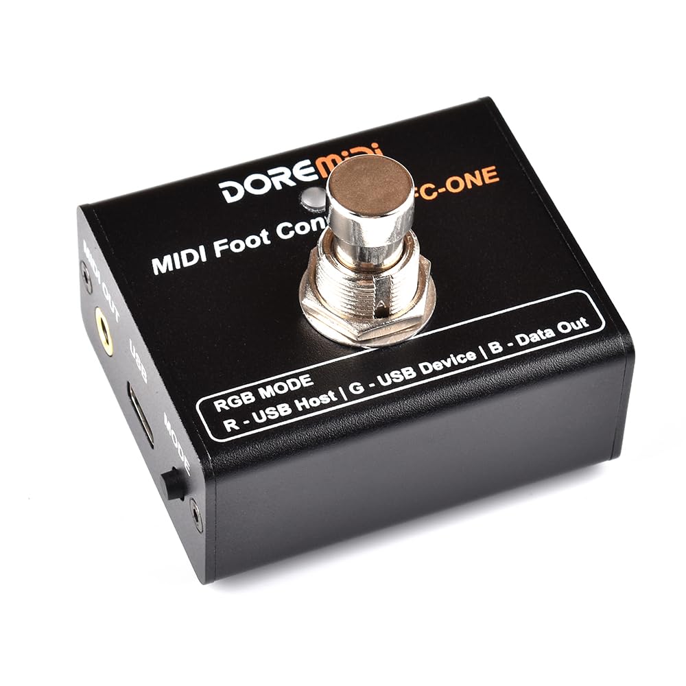 DOREMIDI MIDI Foot Pedal Controller FC-ONE(FC-1)