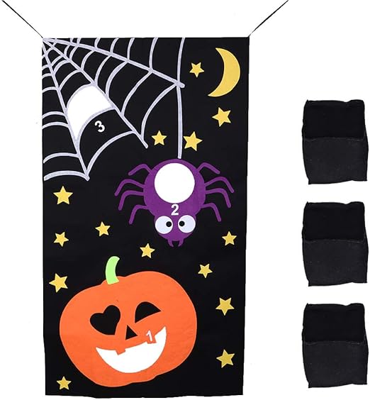 CHICIRIS Filz Sandsack Spiel Spielzeug Halloween Spiele Party