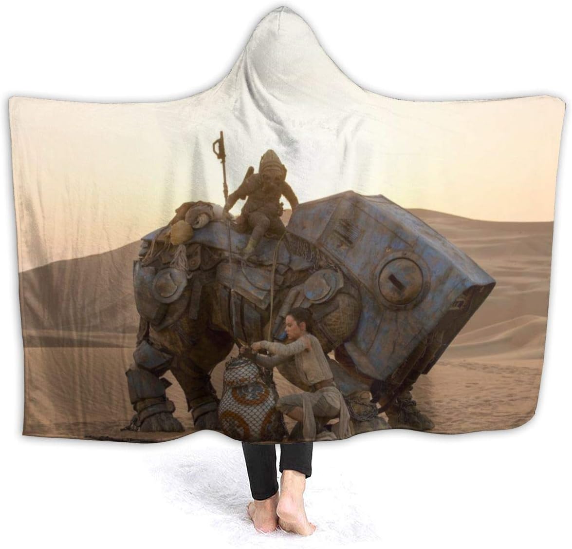 Skylivenation - Manta suave y cálida de franela con forro polar