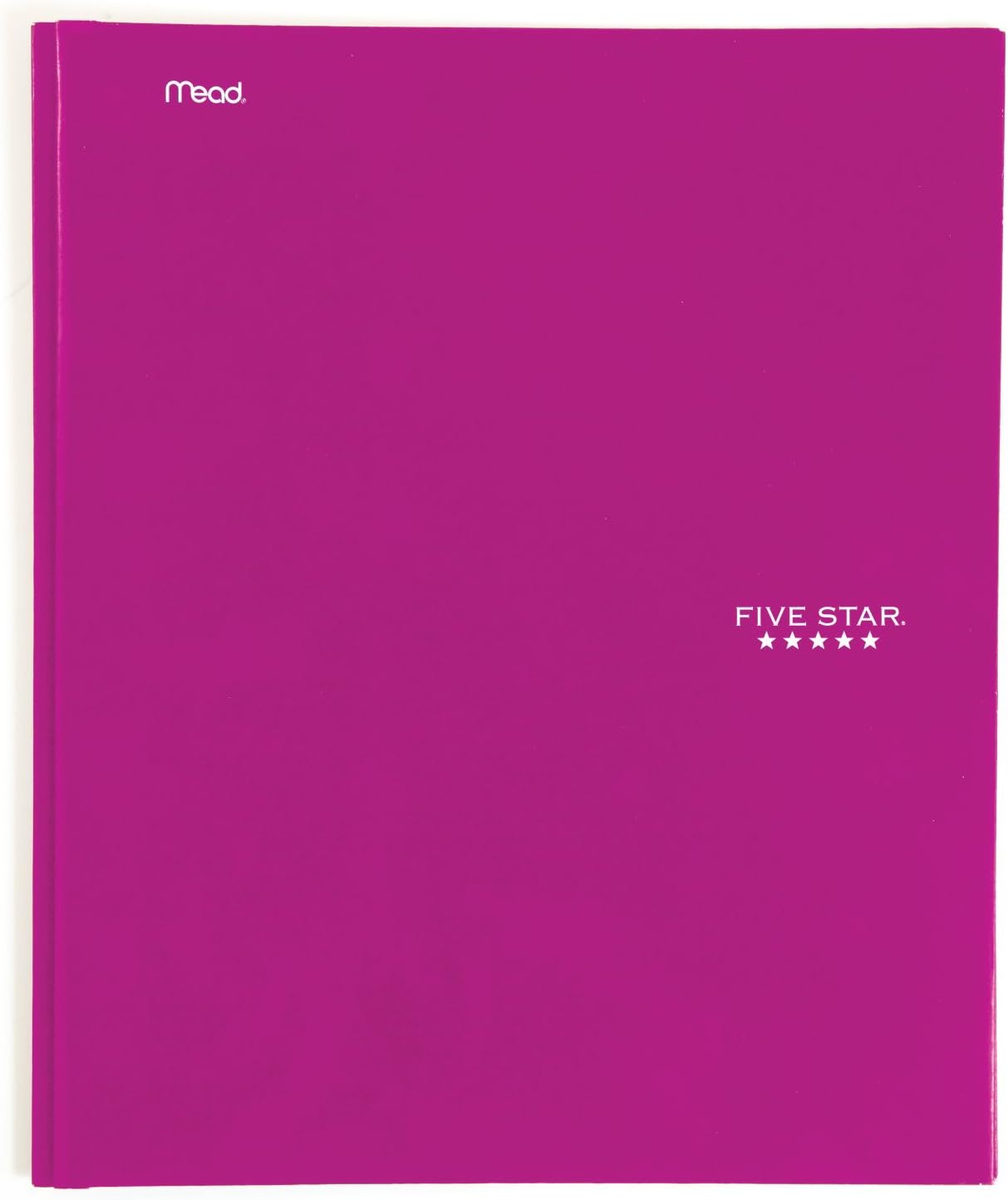Five Star 2 Pocket Folder with Prong Fasteners, Folder with Pockets, Color Selected for You (34002) : Office Products