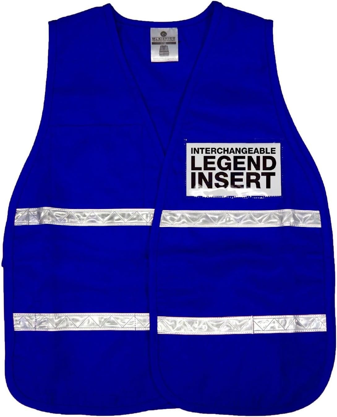 ML Kishigo 3700 Series Incident Command Vest Royal Blue Safety