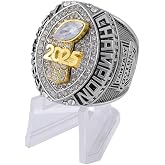 guancrown 2025 Fantasy Football Championship Ring Award Prize Trophy Sports Winner FFL Champion Ring