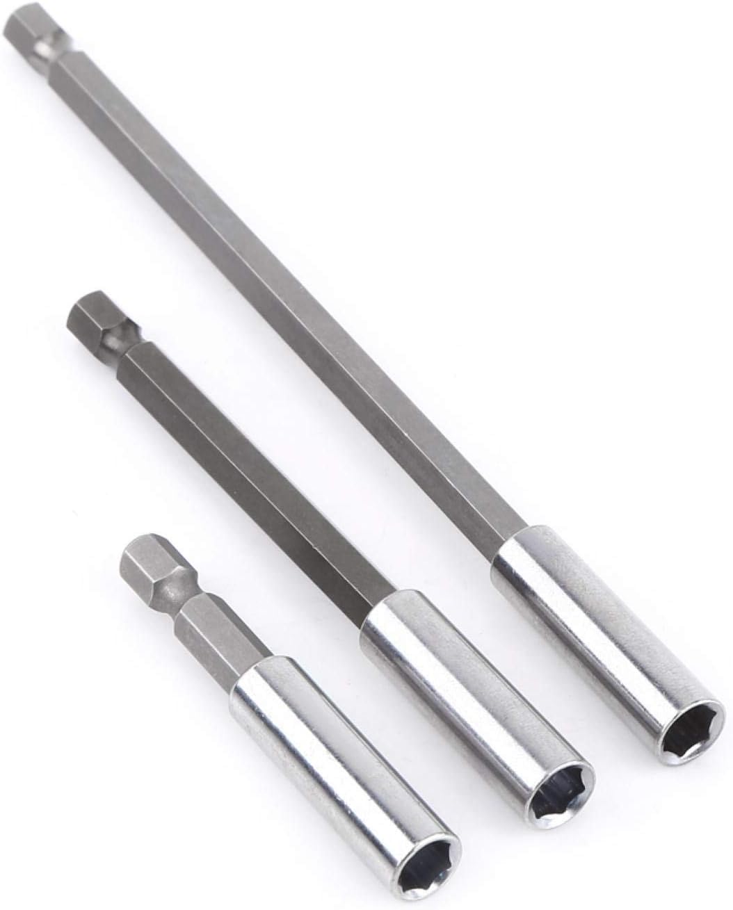 Drill Bit Socket, Bit Holder Three Extension Holders Carbon