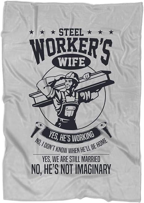 Amazon Co Jp スチールワーカー の妻ブランケット あらゆるベッドの重ね着に最適 長年にわたって快適さと暖かさを提供するスチールワーカー の妻フリースラグジュアリーブランケット Sport Grey 150x0 ホーム キッチン