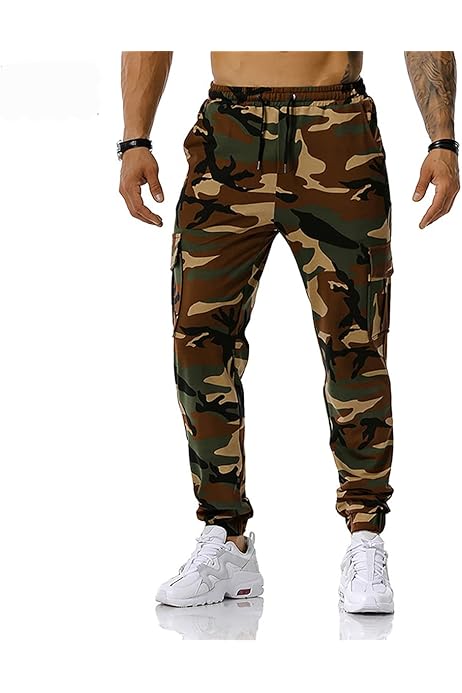 camo joggers