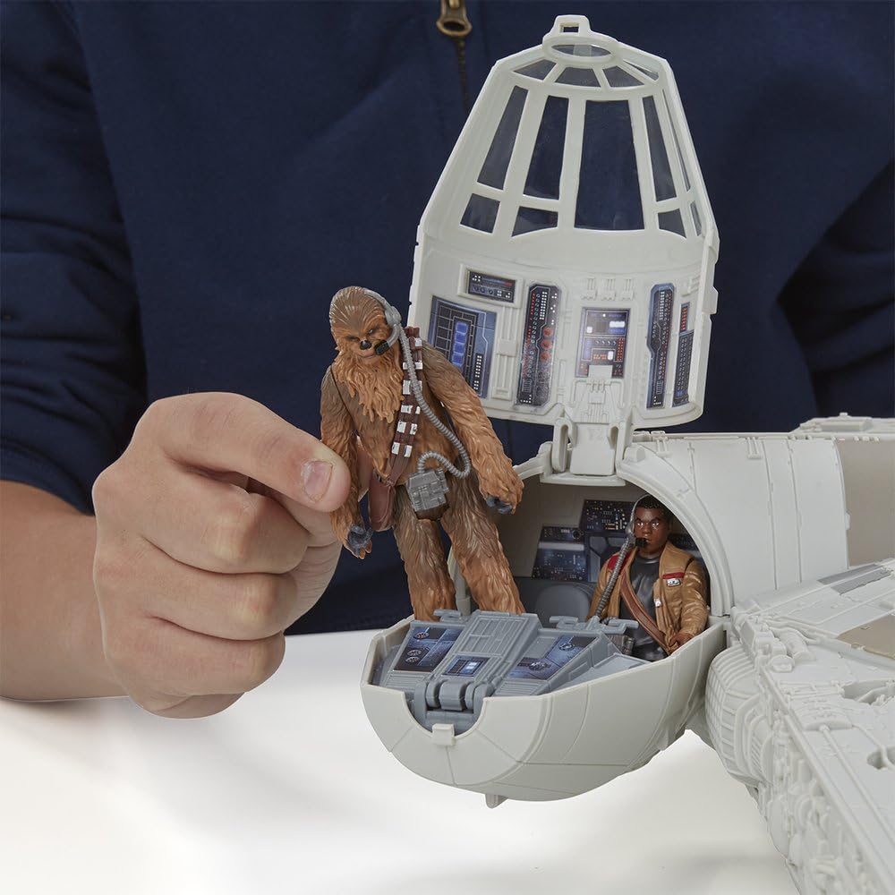 star wars the force awakens millennium falcon toy