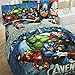 Birsppy Marvel Avengers Agents of Shield Full Comforter Set with Fitted Sheet