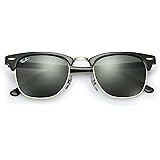 Ray-Ban Clubmaster Sunglasses Black on Purple - RB3016