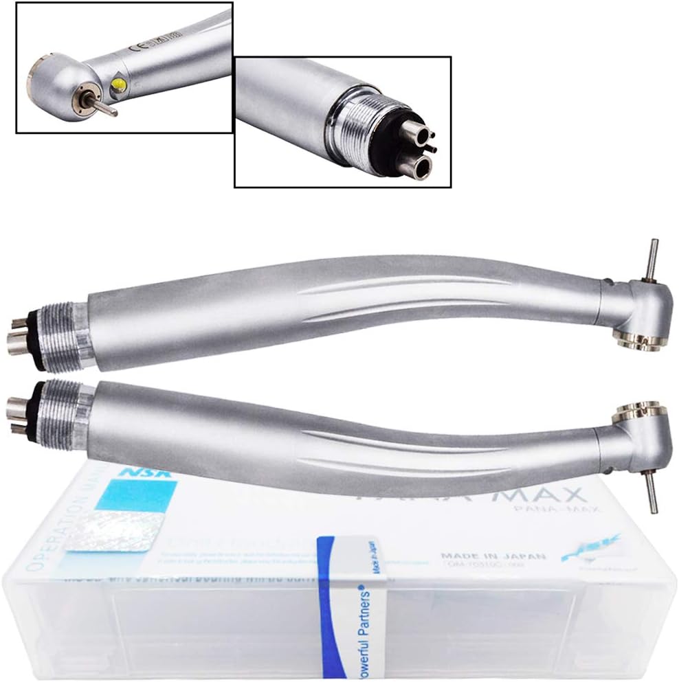 2pcs Led Light High Speed Hand Kit 3 Way Spray 4 H with Push Button