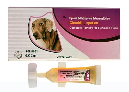 Clearkill 4.02ml Spot ON Anti tick & flea for Dogs