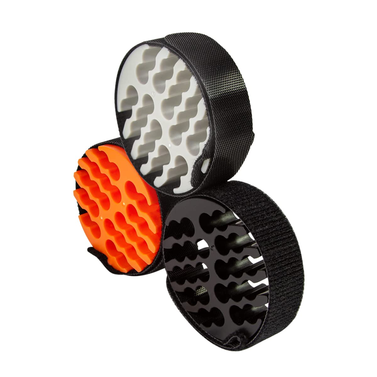 LogiLink OR100S - Cable Ties (Bundle Holder)/Tool for Bundling and Organising Data Cables, Set of 3