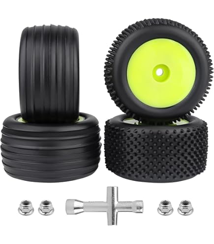 Mini-T 2.0 Tires Pro-Line Hole Shot 　一台分 Proline Hole Shot Mini-T 2.0 Tires Mounted White Wheels F/R