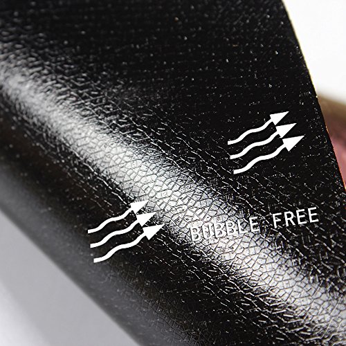 Karlor 5D Carbon Fiber Vinyl Car Wrap Film 5ft x 1ft Interior DIY Bubble Free Air Release High Glossy Black 12 Inch x 60 Inch - Thumbnail 3