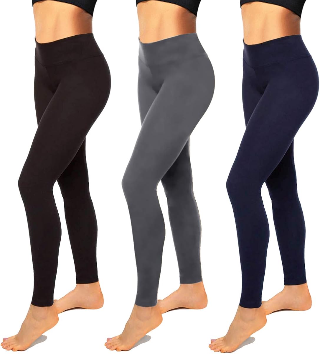 Womens Leggings-High Waisted Black Leggings for Women-Premium Jeggings for Workout, Yoga: Clothing