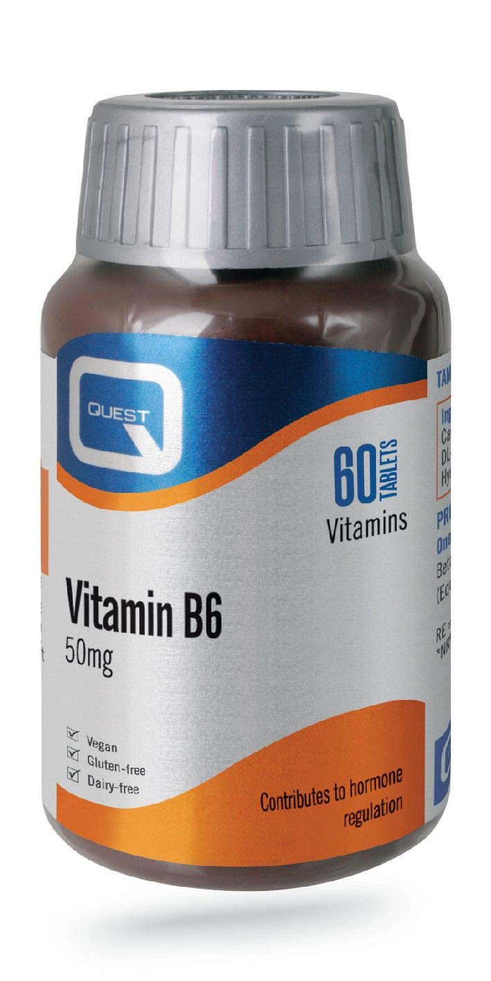 Quest Vitamin B6 50mg - 60 Tablets