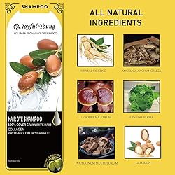Joyful Young Natural Hair Dye Shampoo - Hair Color
