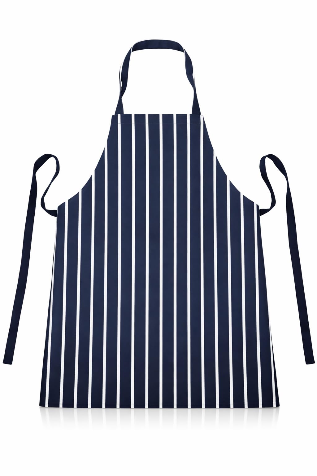 raxter Chefs Apron Professional Quality Blue & White Butchers Kitchen Cooks Restaurant Bistro BBQ School College Double POCKETS 100% Cotton