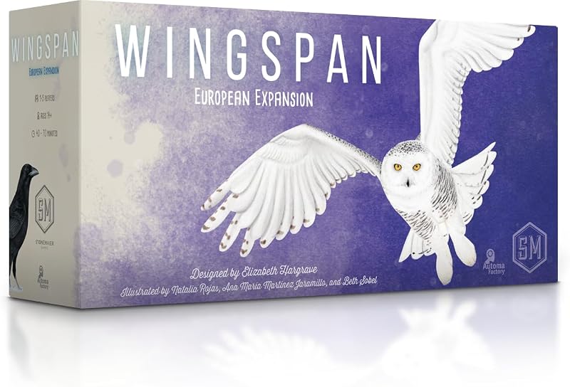 Stonemaier Wingspan European Expansion Board Game 1-5 Players 40-70 Min