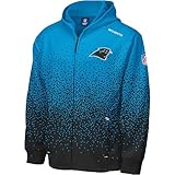 Carolina Panthers Ascent 2009 Sideline Drift Full Zip Fleece Hooded Jacket