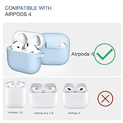 Brujula Case for AirPods 4 Case Silicone Protective