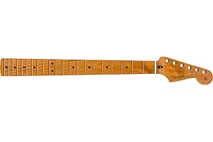 Fender Stratocaster Neck, Roasted Maple, Modern C, 21 Narrow Tall Frets