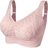 Wireless Support Bra Full Coverage Padded Push Up No Underwire Comfortable Seamless Bra for Women