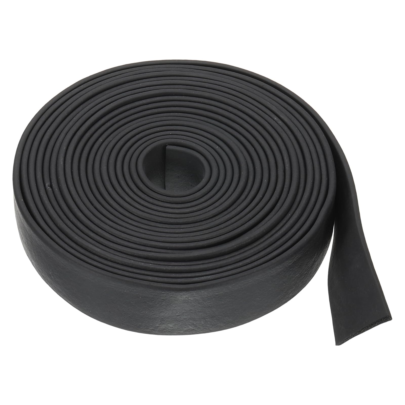 PATIKIL 16.4Ft Foam Rubber Strips, 30mm Wide 3mm Thick EPDM Rubber Soundproof Foam Seal Strip Sealing Foam Tape for DIY Gasket Sealing Door Window Insulation, Black