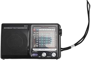 MOTOULAX Portable Multi Band Radio FM MW SW Multifunction Portable Mini Elderly Emergency Radio with Antenna