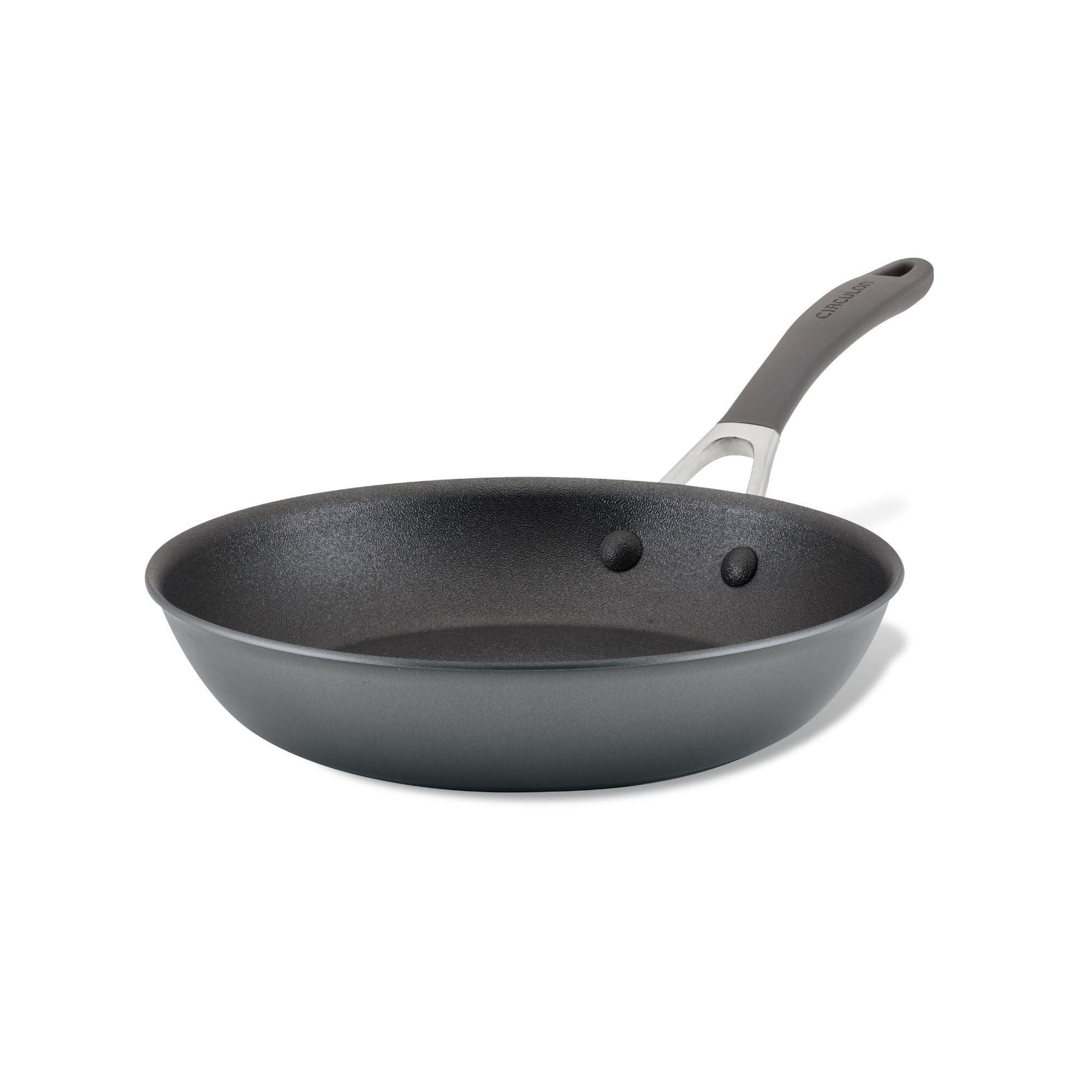 Circulon Scratch Defense 21cm Non Stick Small Frying Pan for Pancake Day – Induction Hob Pancake Pan with Extreme Non Stick, Dishwasher & Oven Safe, Perfect for Crepes, Graphite Pewter