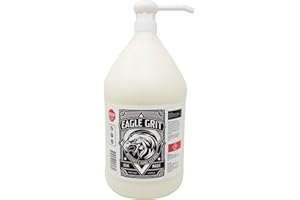 EAGLE GRIT INDUSTRIAL HANDSOAP Eagle Grit Heavy Duty Industrial Hand Cleaner – USA Made Mechanic Soap – Silica-Based, Solvent - Degreaser – Removes Grease, Oil, Paint, & More – Moisturizing, Eco-Friendly –1 Gallon Hand Pump