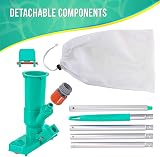 LATERN Pool Vacuum Cleaner Portable Maintenance Kit with Pole and Mesh Bag view 5